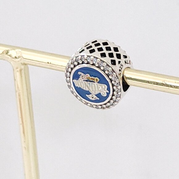 Pandora Cruise Line Wonder Donald Duck and Huey Bead Charm Bracelet Pendant S925 - Picture 4 of 4